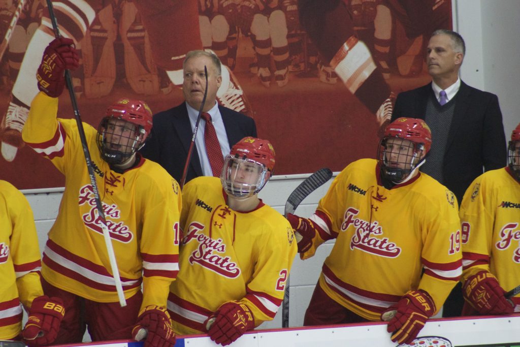 The Dawgs will be facing off against Western Michigan in a two-game home and home series. The puck drops in Ewigleben Arena at 7:07 p.m. on Oct. 6, and in Kalamazoo at 7:00 p.m. on Oct. 7.